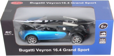 Радиоуправляем Модел 1:14 – R/C Bugatti Veyron, 45×19.5×17 см